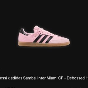 Adidas Samba Pink with Black Accents
